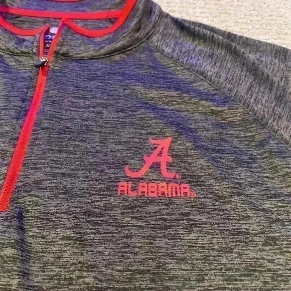 Alabama Crimson Tide 47 hat & Colosseum pullover color Color Grey Size XL - Picture 2 of 13
